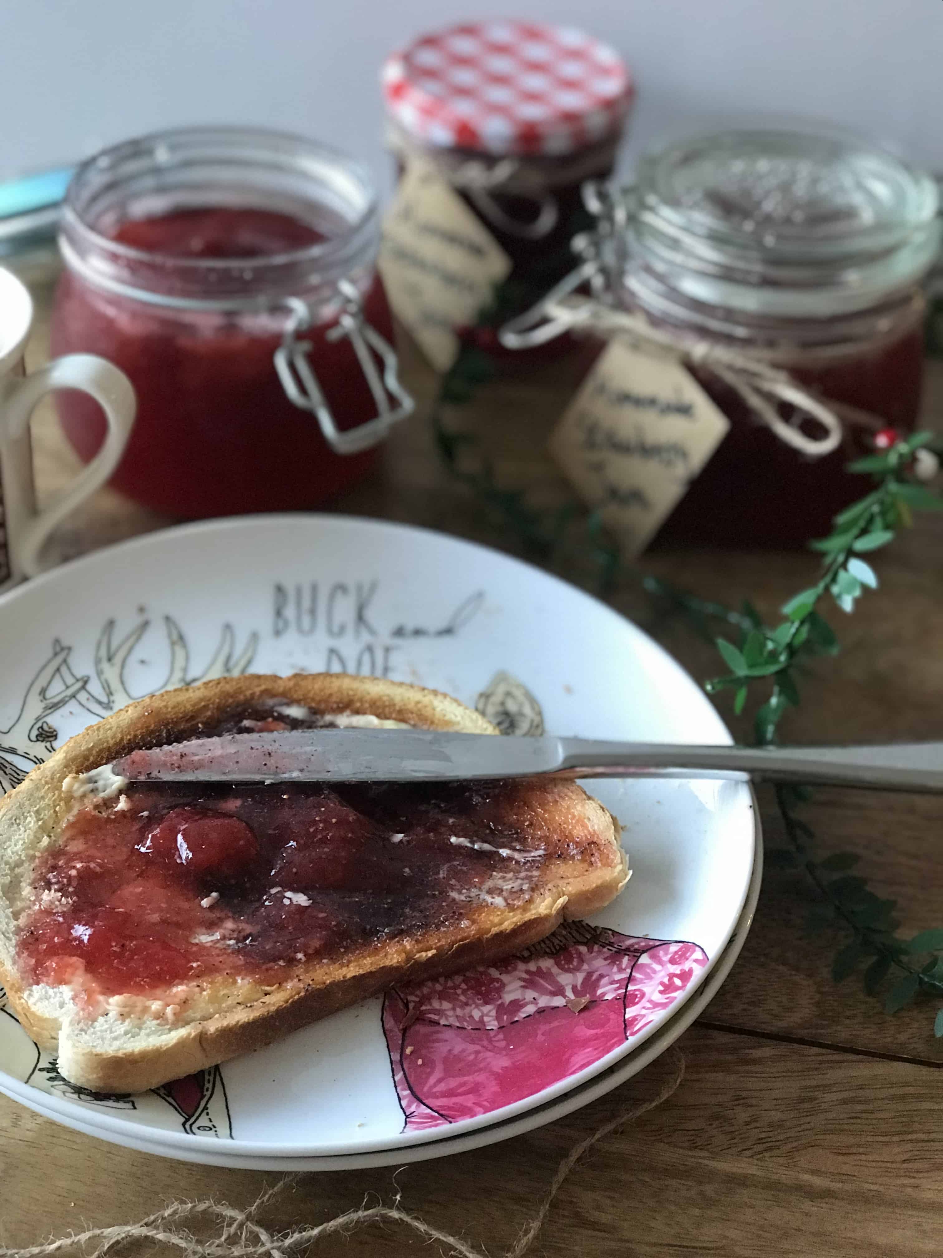 Edible Christmas Gifts Strawberry Jam Baking with Aimee.