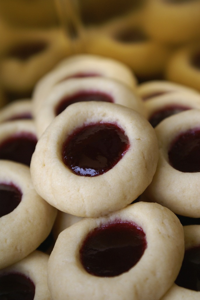 Cream Cheese Thumbprint Cookies