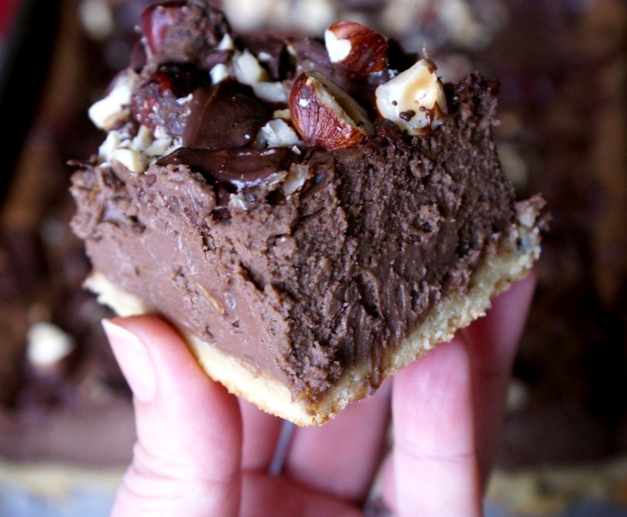 Bailey's Chocolate Cheesecake Bars