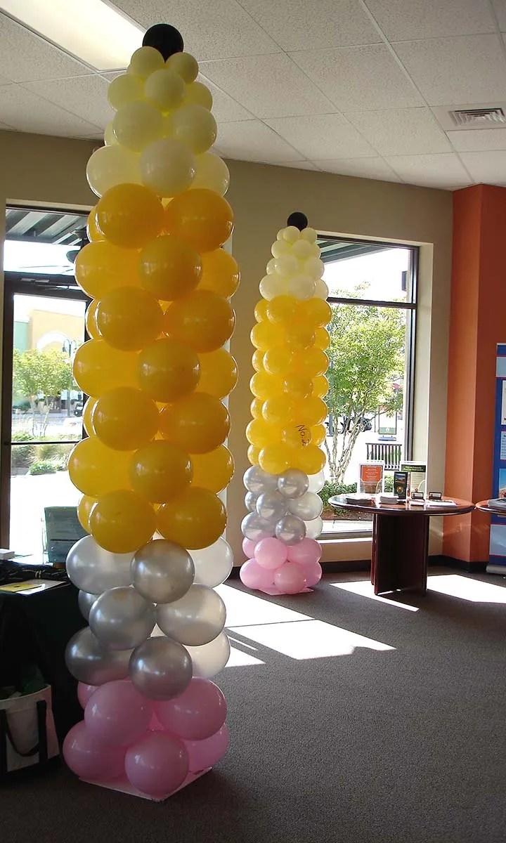 Balloon Columns Balloonopolis, Columbia, South Carolina