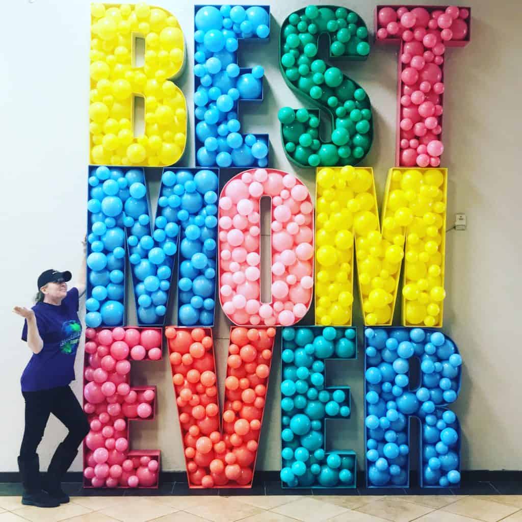 Mother's Day Mosaic Design Balloons Now