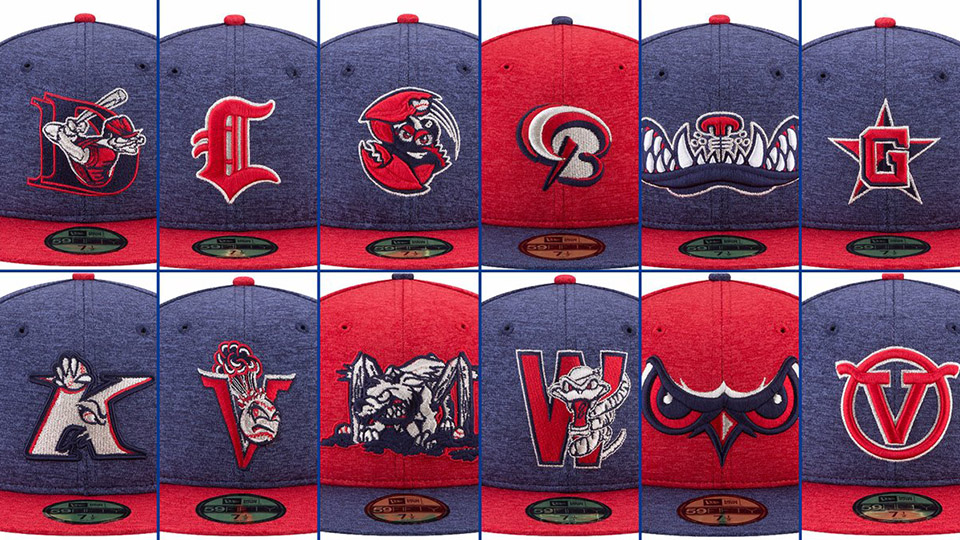 We're loving these 'red wolves' concepts. Milb Teams Go Red White And Blue This Weekend Ballpark Digest