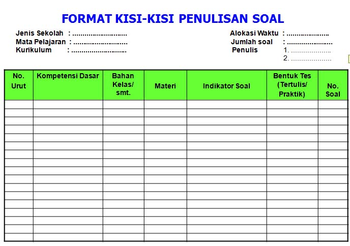 Soal yang menuntut peserta tes untuk mengisi jawaban singkat dengan cara . Teknik Penulisan Butir Soal Blognya Bang Fajar