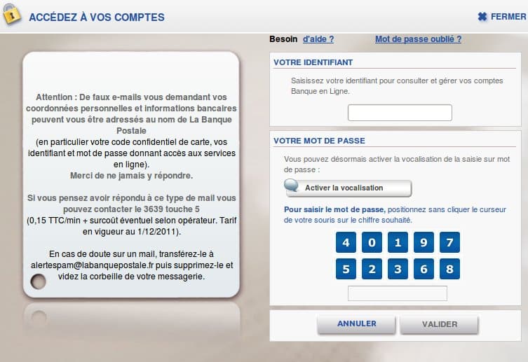 L'association est légalement obligée d'approuver les comptes dans les six mois. CONSULTER MON COMPTE (en ligne) LabanquePostale.fr