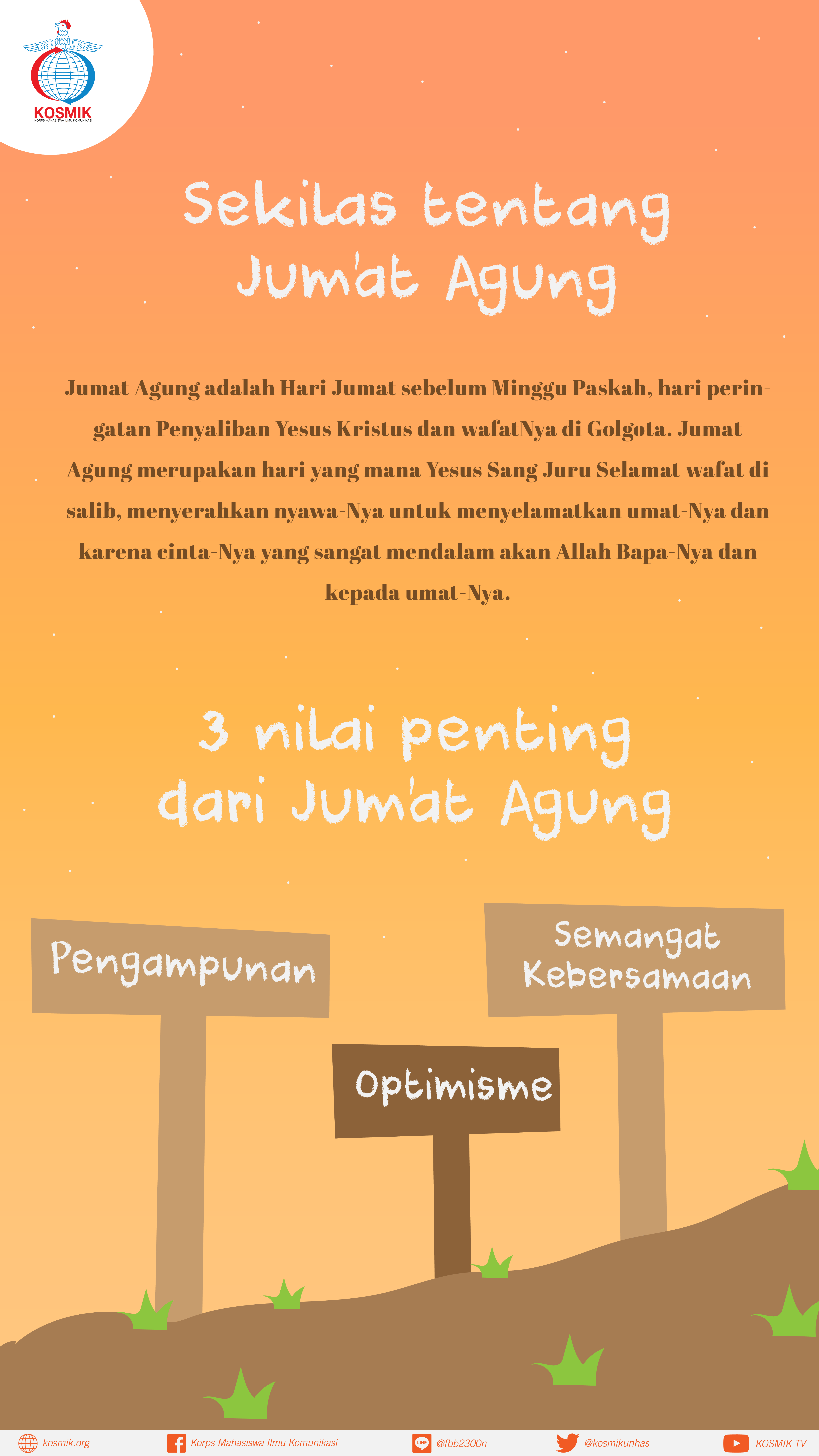 Sementara pada tahun 2019, paskah jatuh pada tanggal 21 april. Sekilas Tentang Jumat Agung Baruga Id