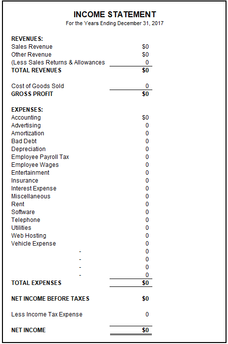 An income statement, also known as a profit and&nbsp;. Sample Income Statement Free Income Statement Template