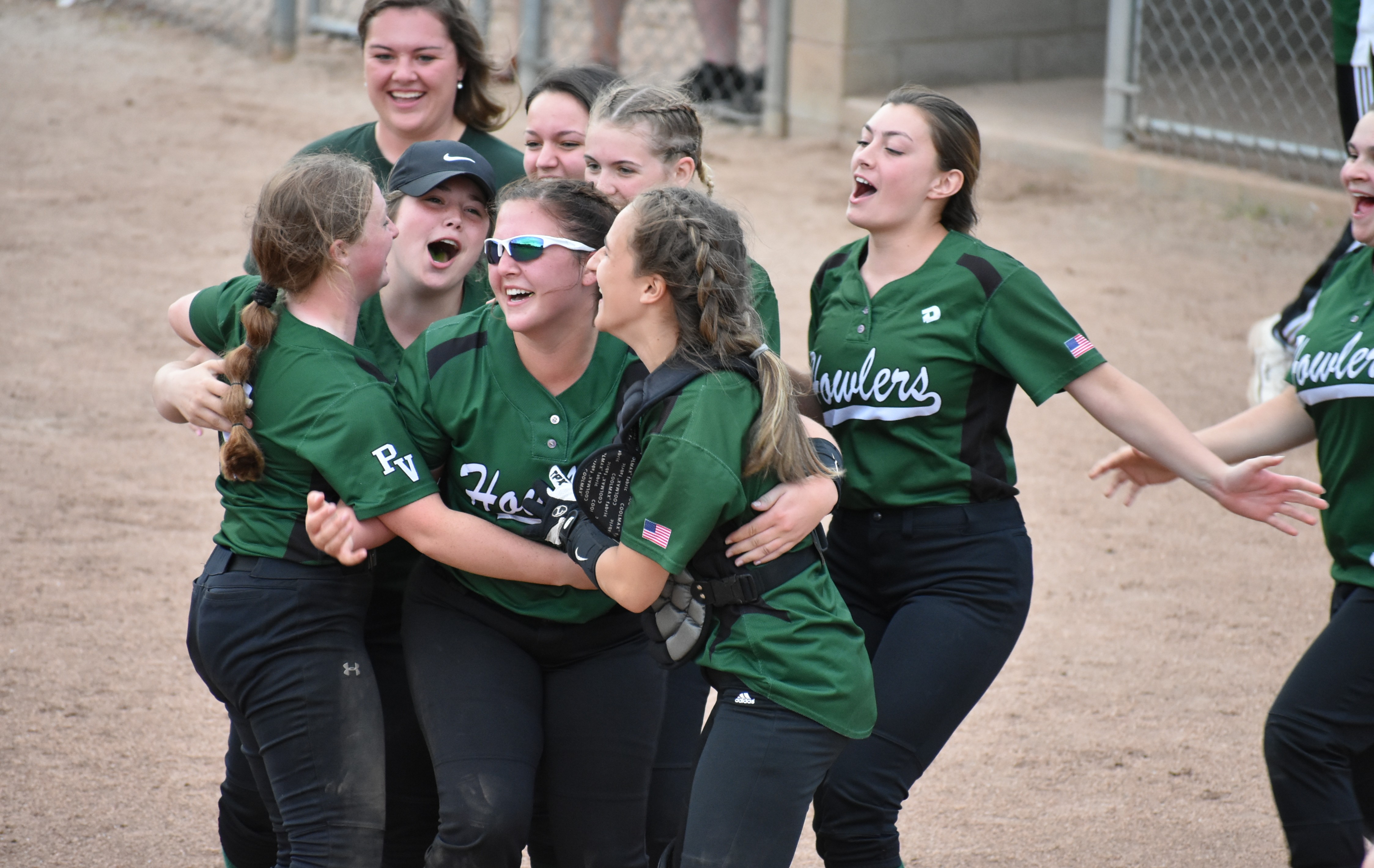 high school softball uniforms