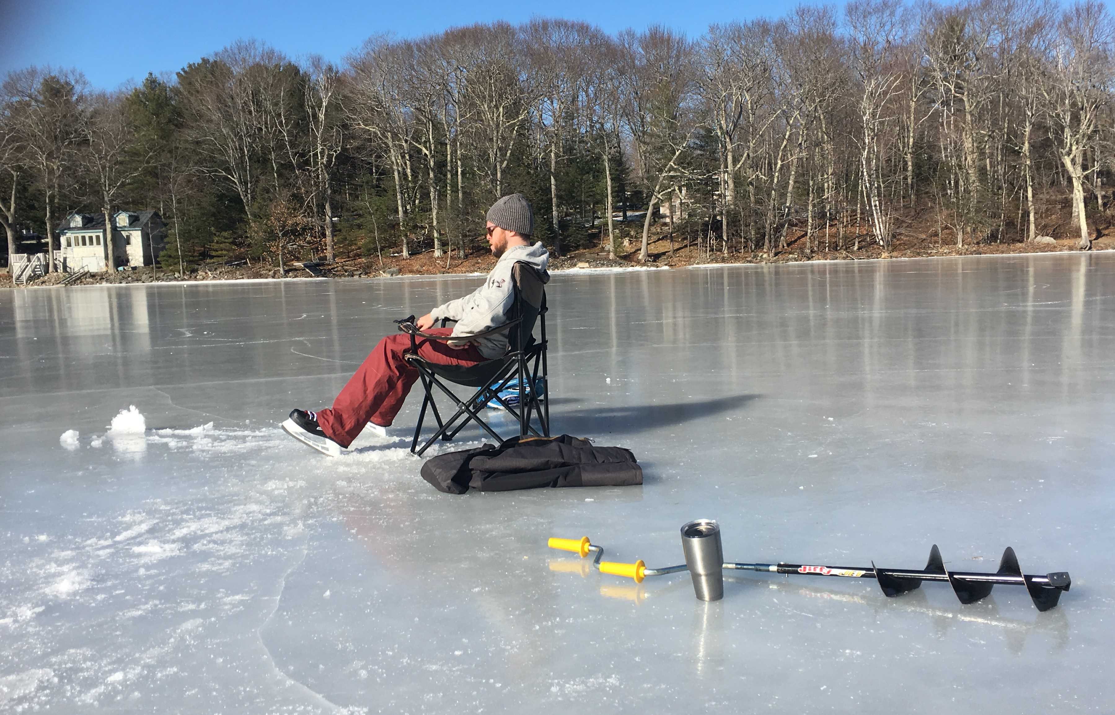 ice fishing