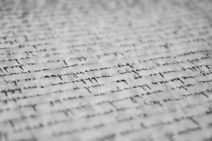 written text