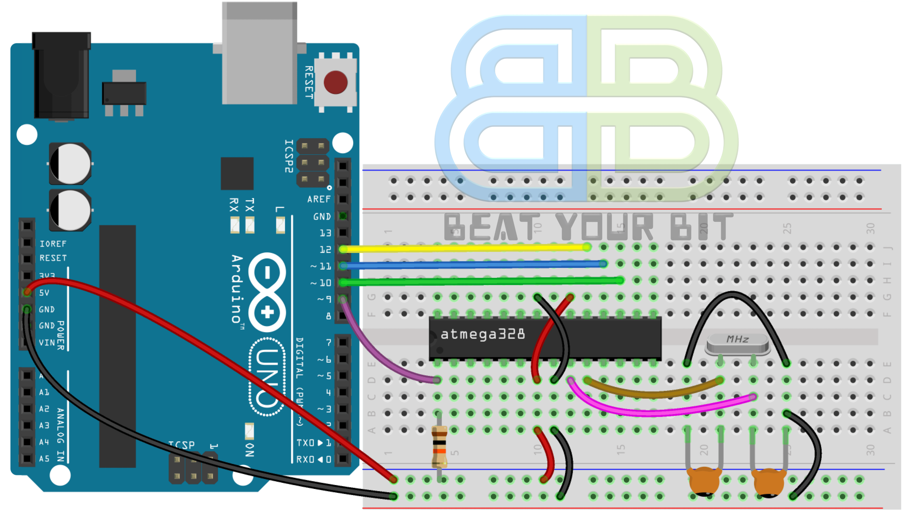 Atmega328 Circuit Diagram - Wiring Flow Line