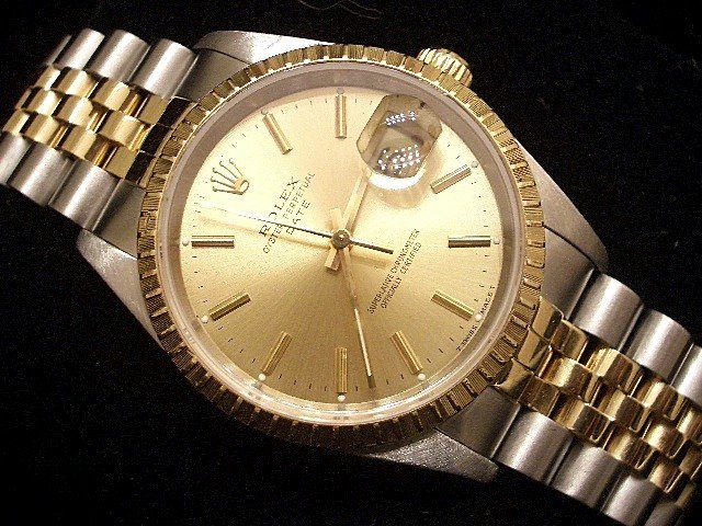 Rolex Mens Two Tone Date 15223 For Sale Sku 2921111mt