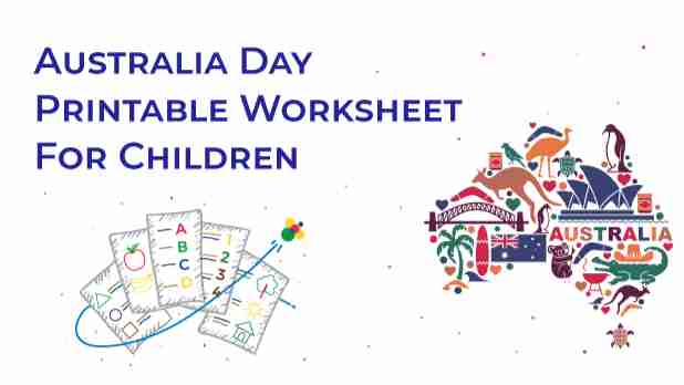 australia day theme printable worksheet for children worksheets bee parenting