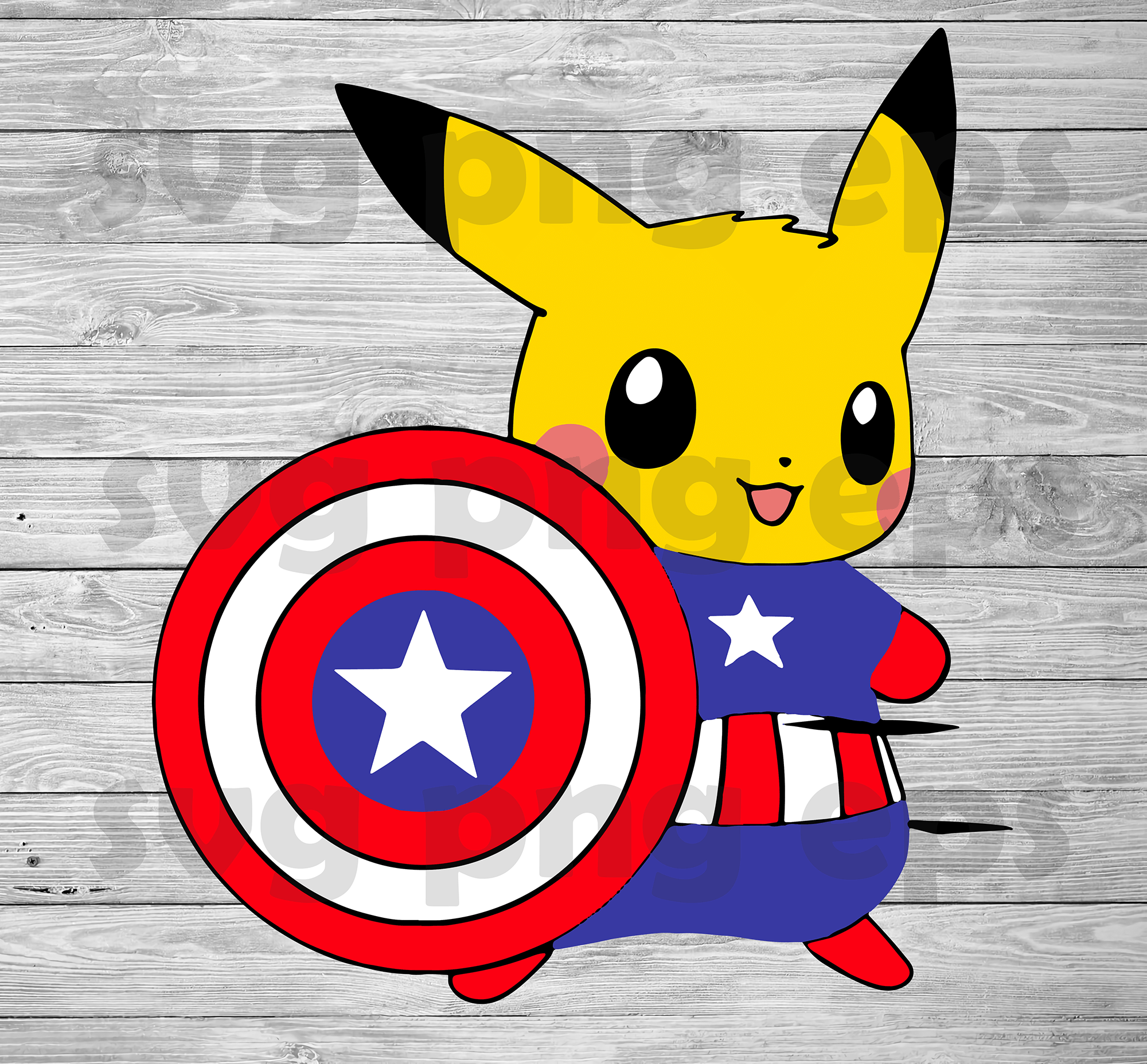Terbaru Captain America Pikachu Svg Pikachu Svg Captain America Svg Pikachu Svg SVG PNG EPS DXF File