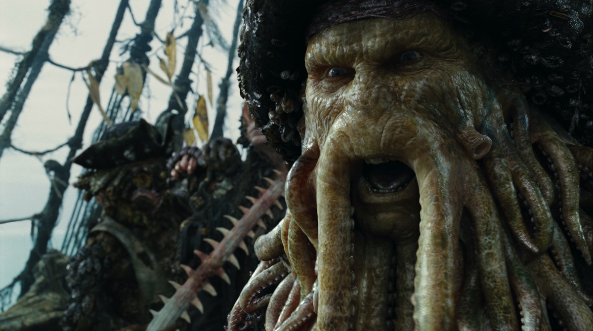 There are no survivors. the crewmen land on isla cruces. Retro Renderman Ilm S Stunning Davy Jones Befores Afters