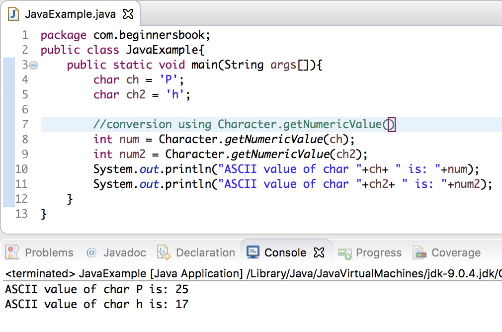 Learn more about num2str, loop, vector, int2str, convert. Java Convert Char To Int With Examples