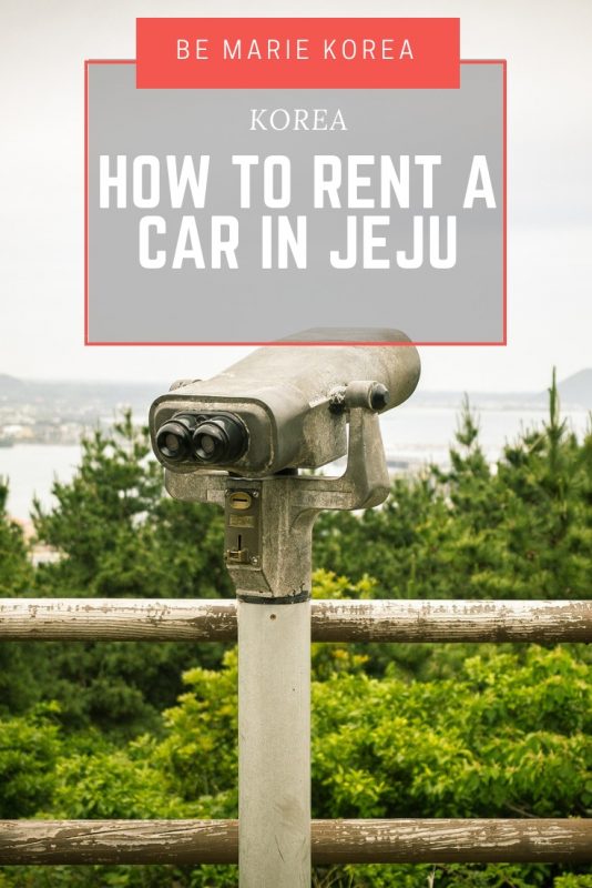 Driving In Jeju Best Jeju Car Rental Shops + Jeju Self Drive Itinerary