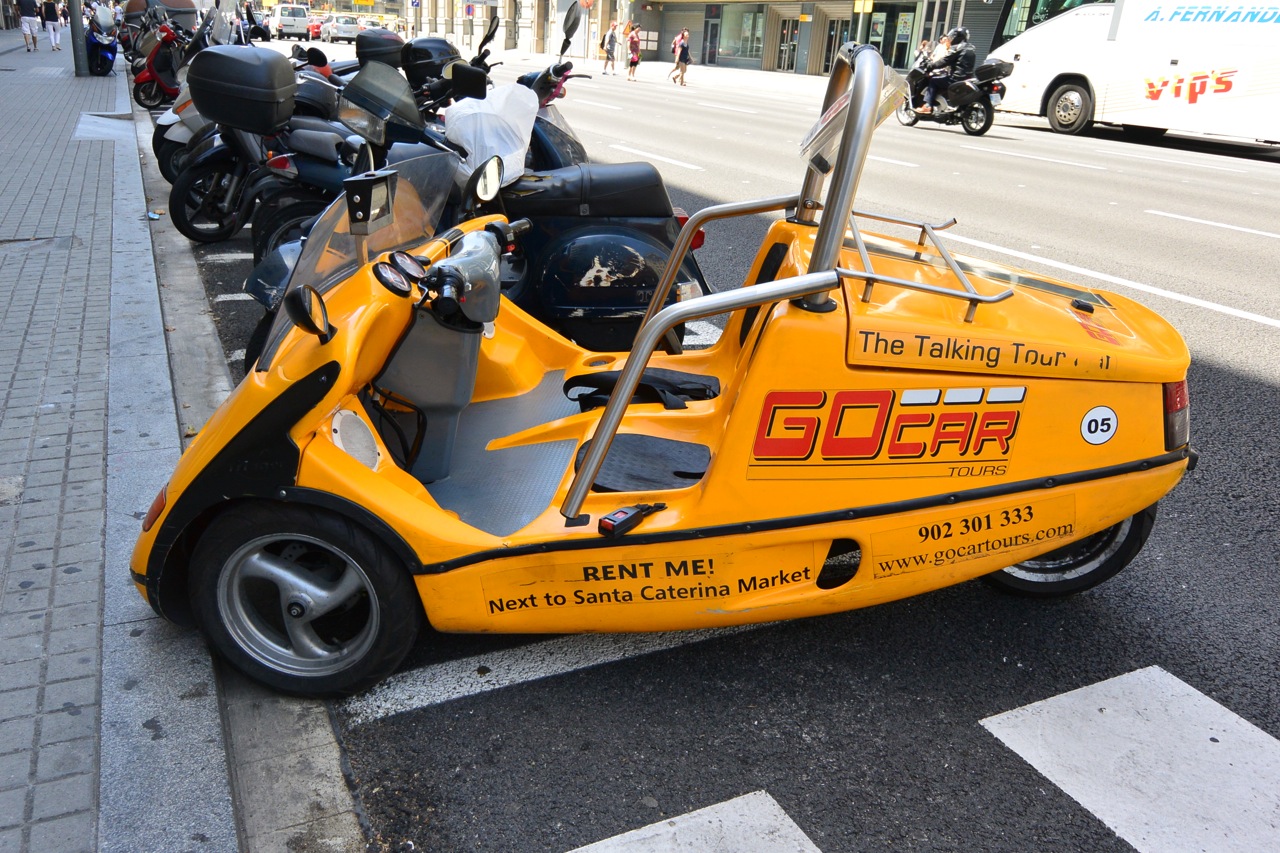 An announcement must be commercial character goods and services advancement through p.o.box sys Gocar Tours Barcelona The Bent Page