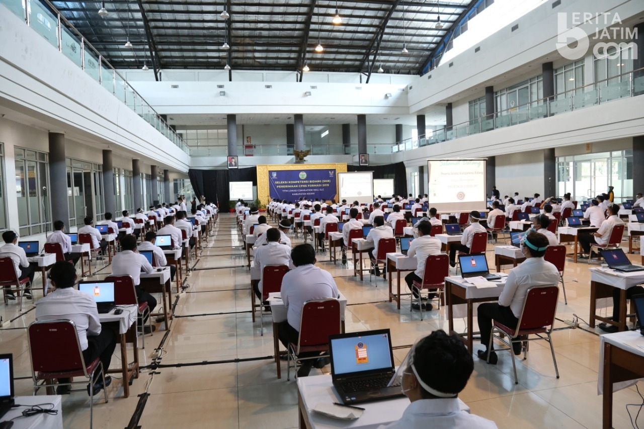 Untuk mempermudah peserta casn kota kediri 2021 . 1.570 Peserta Ikuti Seleksi SKB Penerimaan CPNS Kabupaten Kediri | beritajatim.com