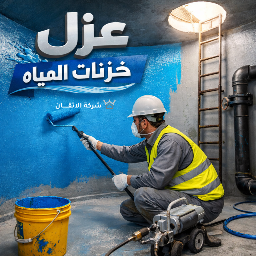 خطوات عزل خزانات المياه وأهم معايير اختيار شركة عزل خزانات موثوقة