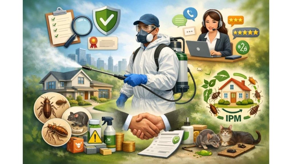 كيفيىة اختيار شركة مكافحة حشرات محترفة؟ دليل شامل قبل التعاقد كيفيىة اختيار شركة مكافحة حشرات محترفة؟ دليل شامل قبل التعاقد