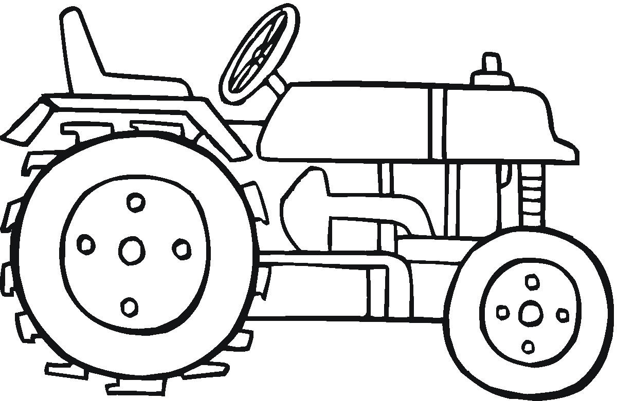 Creative coloring pictures of tractors, combine harvesters . Free Printable Tractor Coloring Pages For Kids