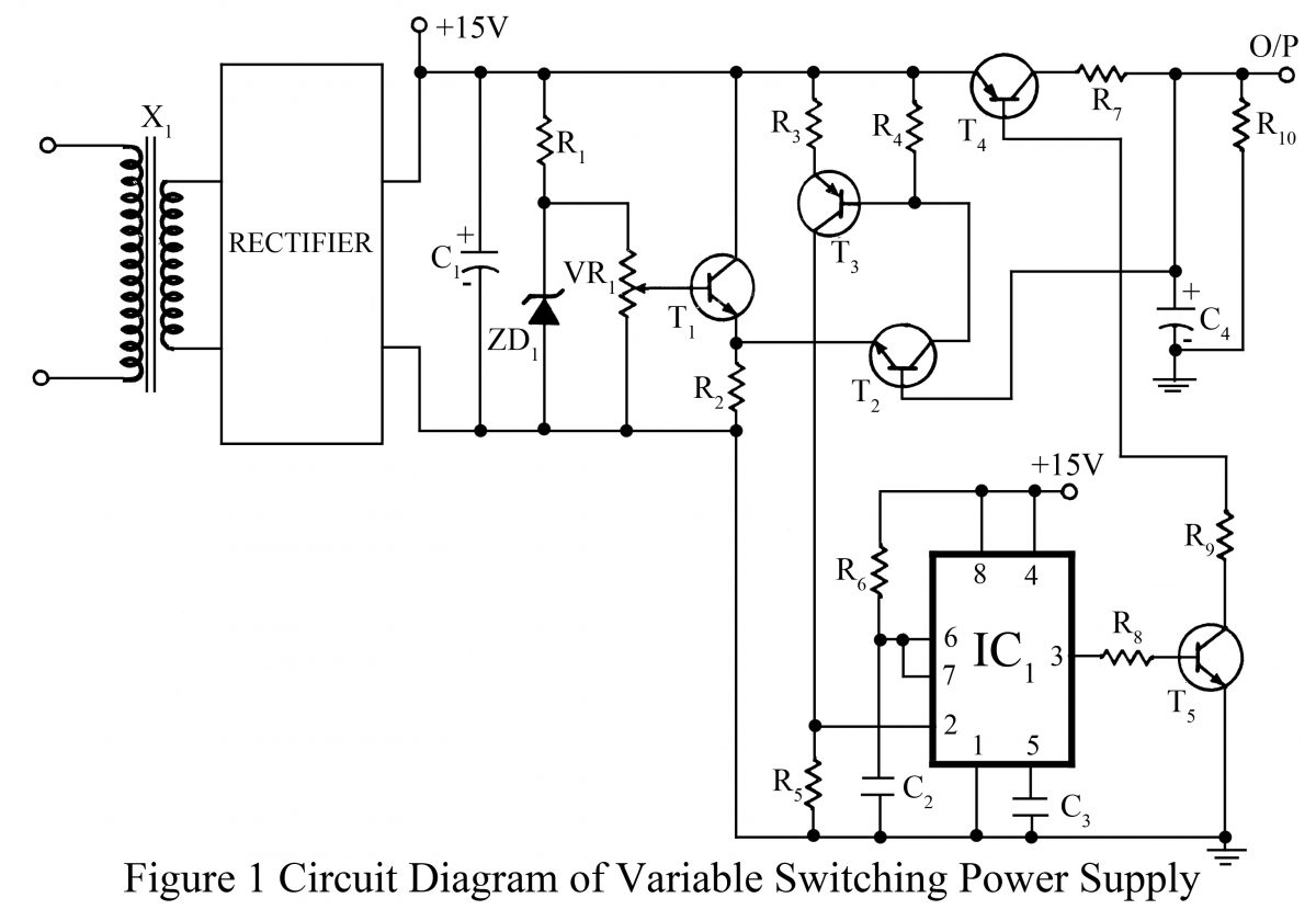 Switching Power Supply Circuit Diagram With Explanation Circuit Diagram