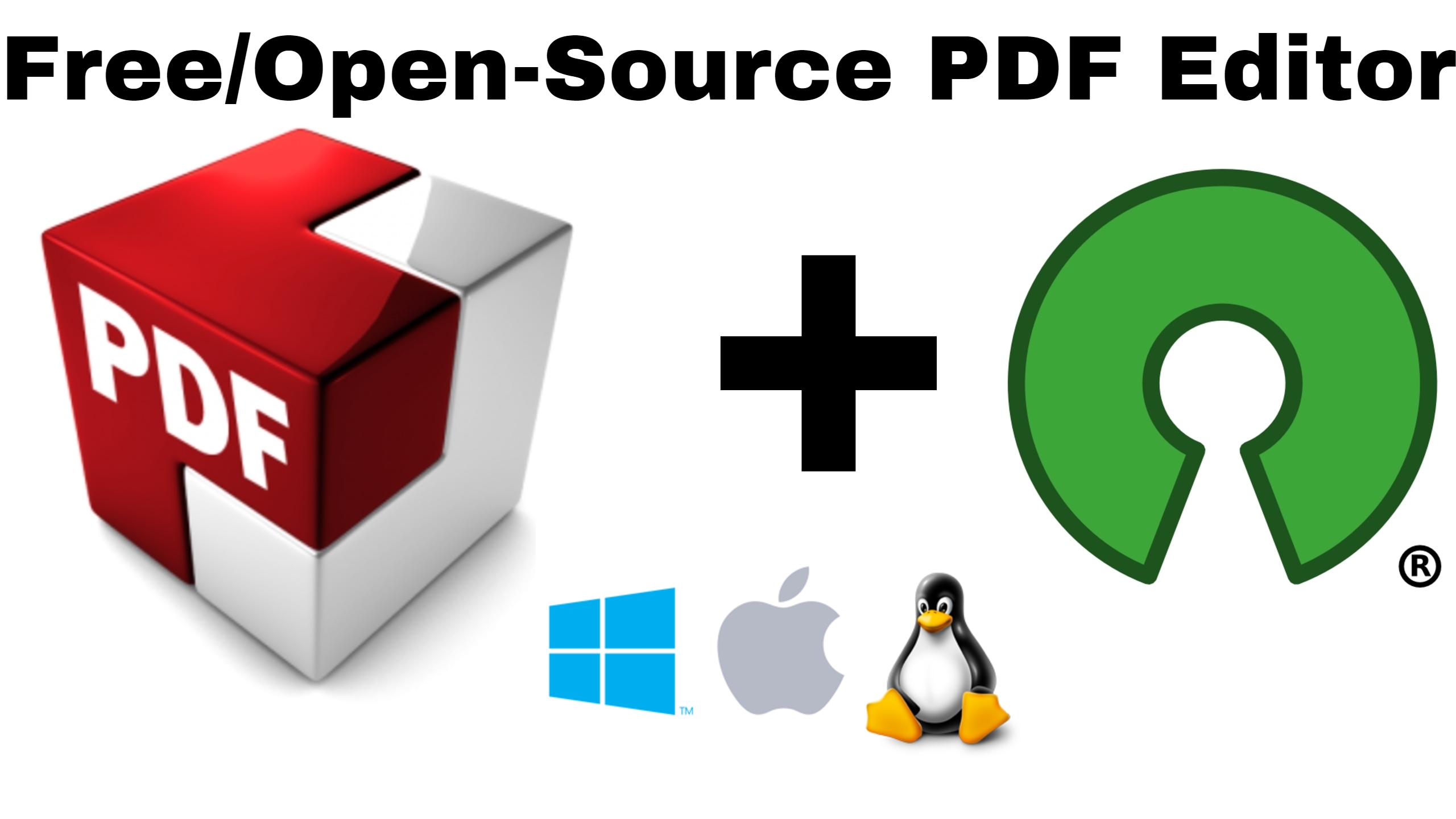 10 Best Open Source PDF Editor for Windows, Mac, Linux - BESTOOB