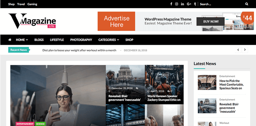 It is the fully widgetized theme so as… 25 Best News Portal Wordpress Theme Free 2021 Betterstudio