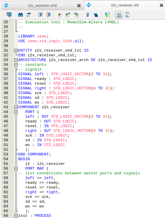 Quartus Primeによるvhdlテスト ベンチの自動生成 Dsp空挺団