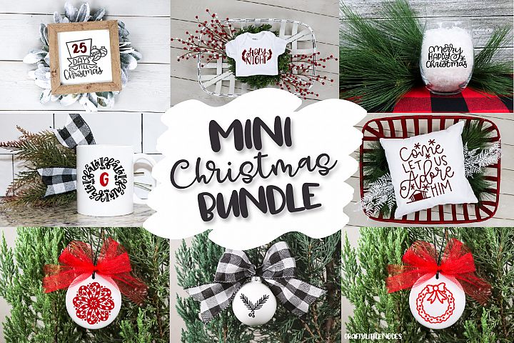 Cocoa and christmas cheer · grinch head svg and cut files · hand lettered merry svg and cut files · disney ornaments cut . 10 Free Christmas Svg Files The Font Bundles Blog