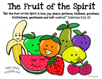 There are tons of great resources for free printable color pages online. Fruit Of The Spirit Bible Printables Bible Story Printables