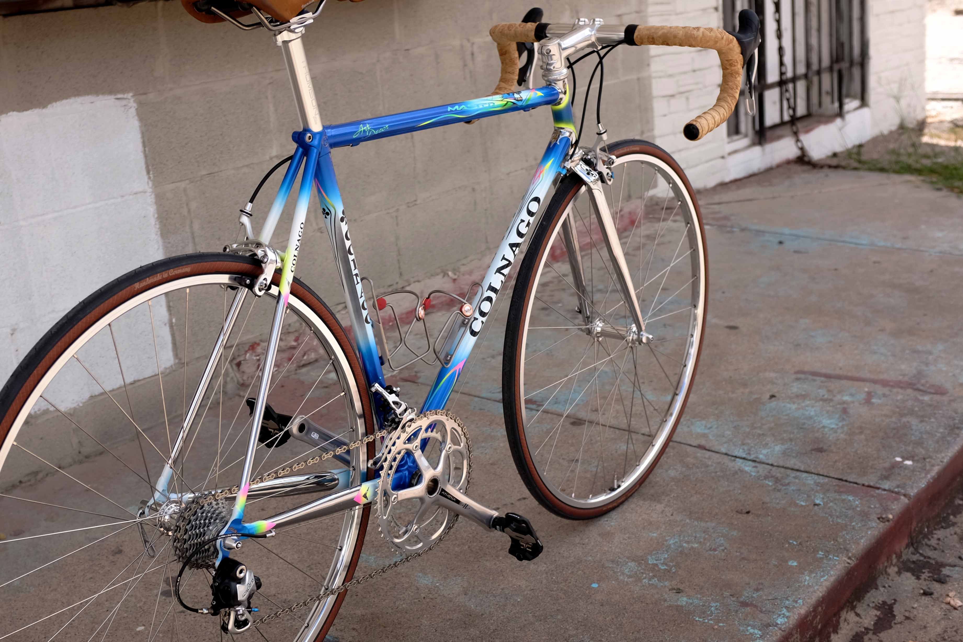 Colnago Master Art Decor 30th Anniversary Build Bicycle Speed Shop