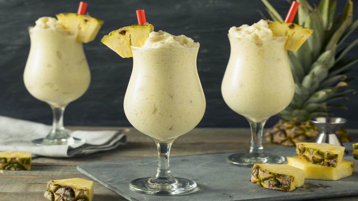 Receta fácil de Piña colada con su Preparación【 2021