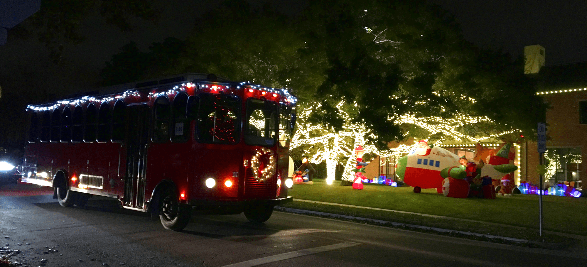 By the time the last lighting event takes place, holiday lights glow across the . Holiday Lights Trolley Ride Big D Fun Tours