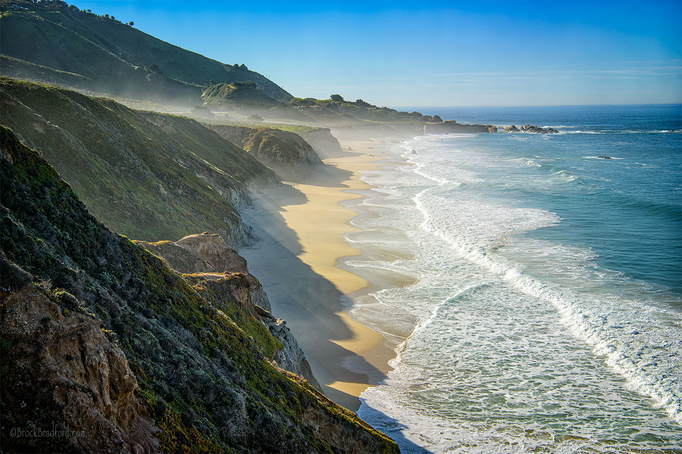 This watercolor painting captures the lovely bixby creek bridge in big sur. Home Brock Bradford Big Sur Photography