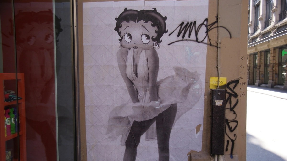 Sexually attracted illustration - cartoon attraction