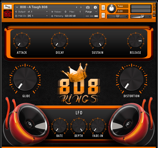 808 GODS/808 KINGS kontakt library