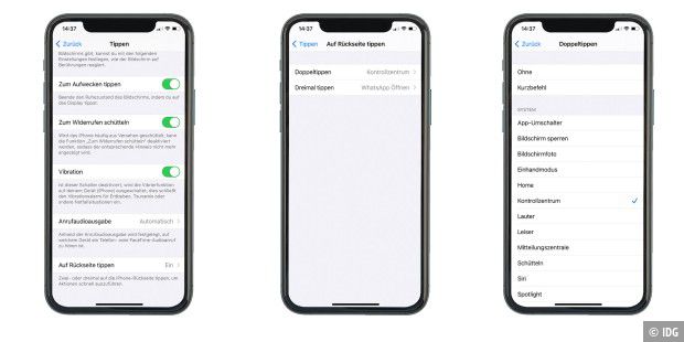 Neue Funktion In Ios 14 Iphone Per Ruckseite Bedienen Macwelt