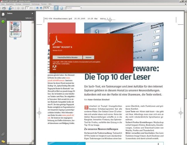 Adobe Frischt Reader Auf Pc Welt