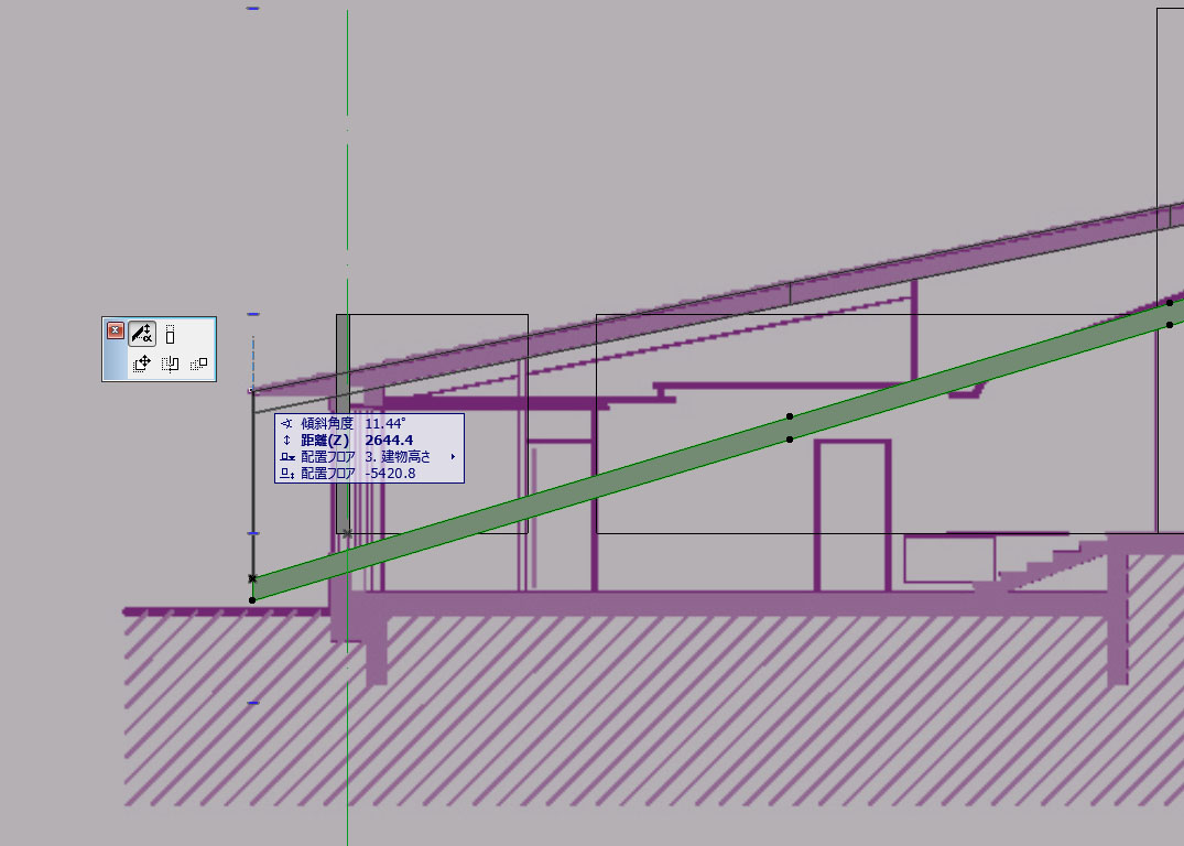 Archicadでカレ邸を作ろう 04 屋根を作る Archicad From 沖縄