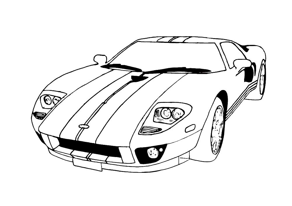 срисовать машину