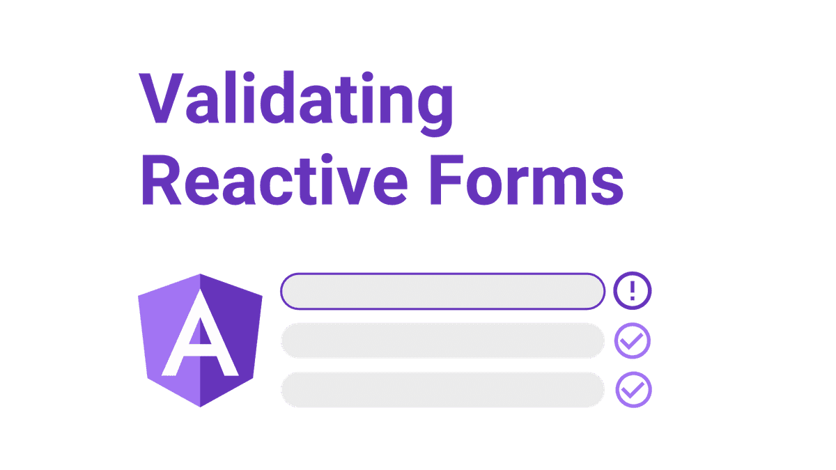 Validating Reactive Form