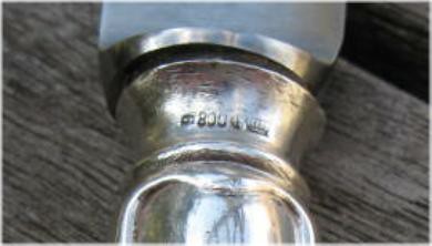 A white diamond crown ring, perfect for stacking with your engagement solitaire. GERMAN SILVER MAKERS MARKS