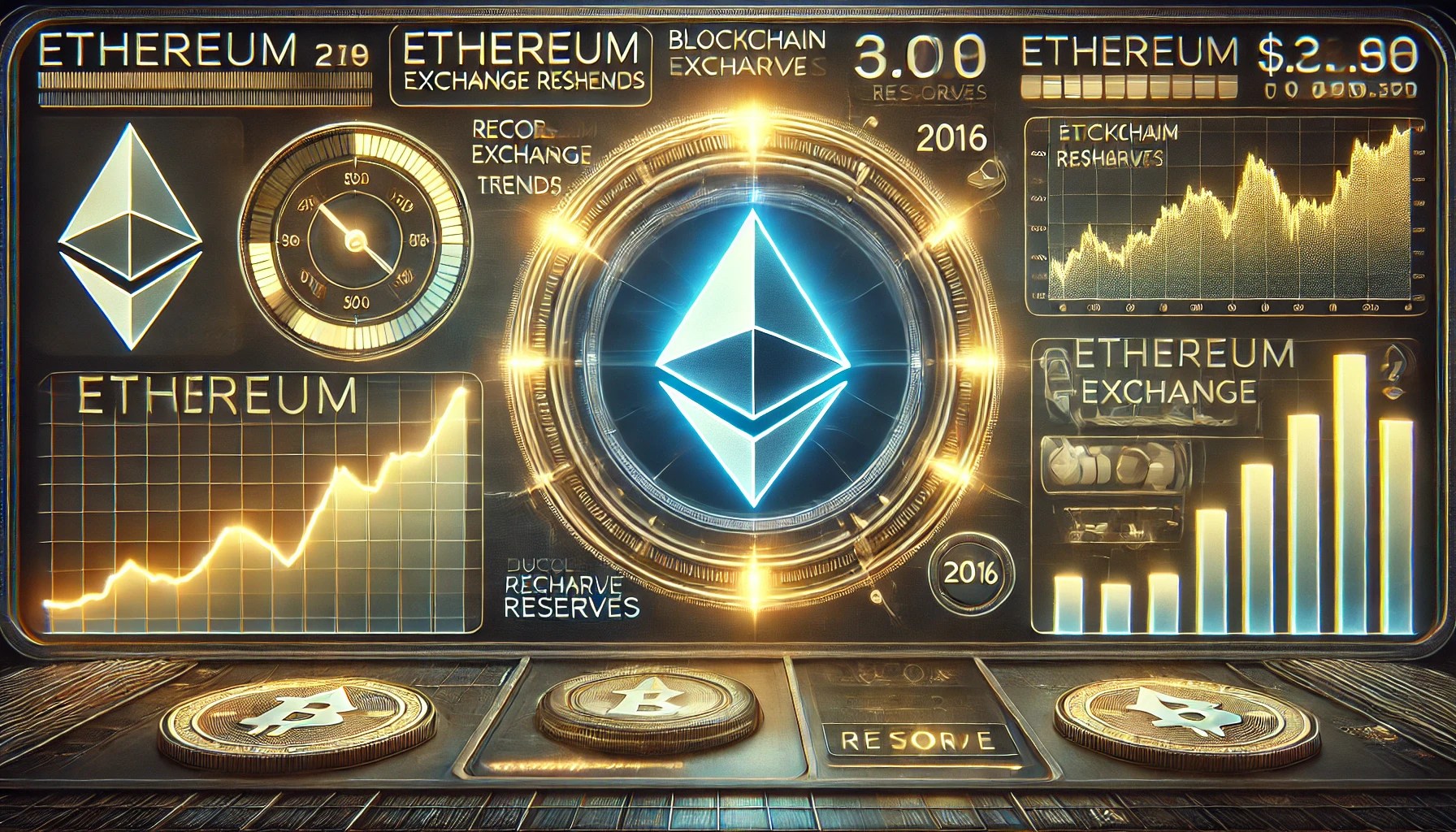 Ethereum Exchange Reserve Stays At 2016 Lows: Bullish Sign?
