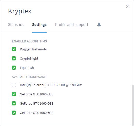 Bminer is a fast, highly optimized cryptocurrency miner that runs on modern gpus. Kryptex - Easy to use Bitcoin Mining Software with a GUI