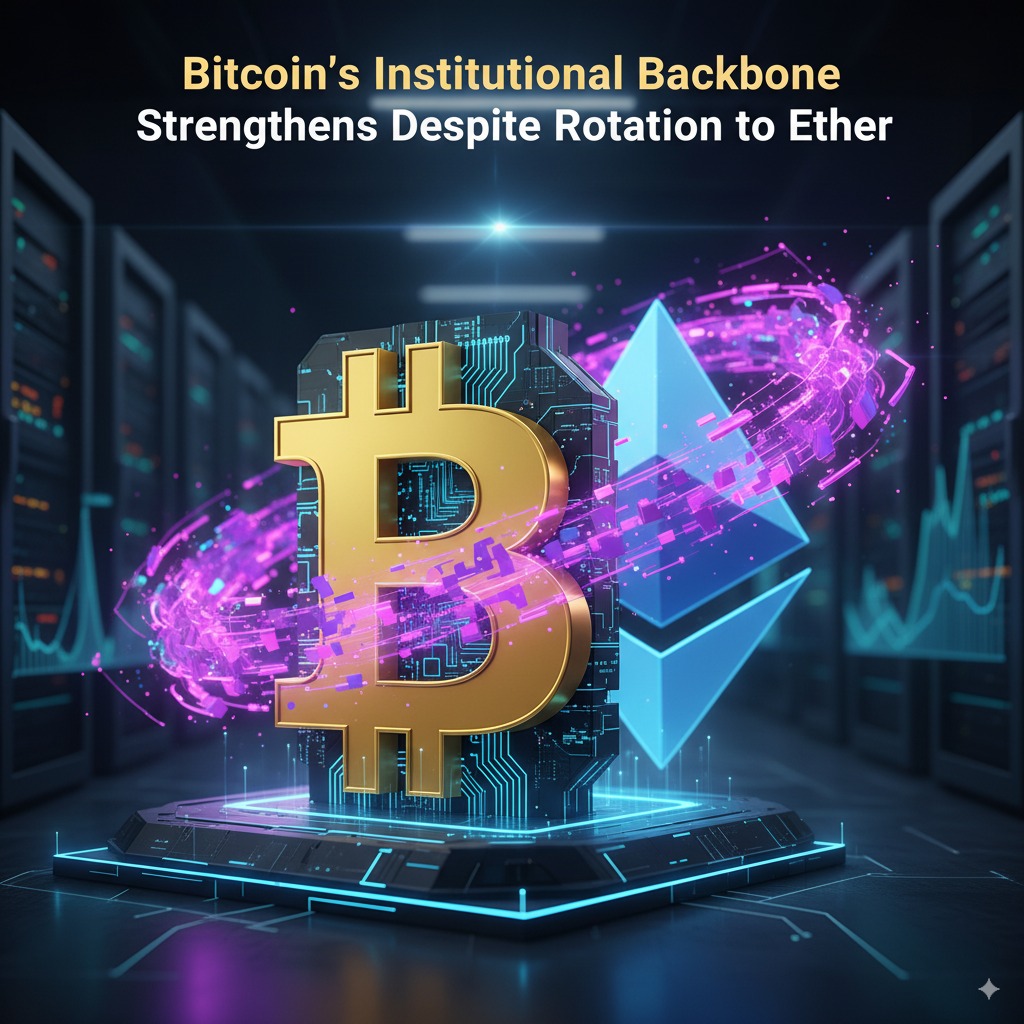 Bitcoin’s Institutional Backbone Strengthens As ETF Flows, On-Chain Signals Point To Resilience