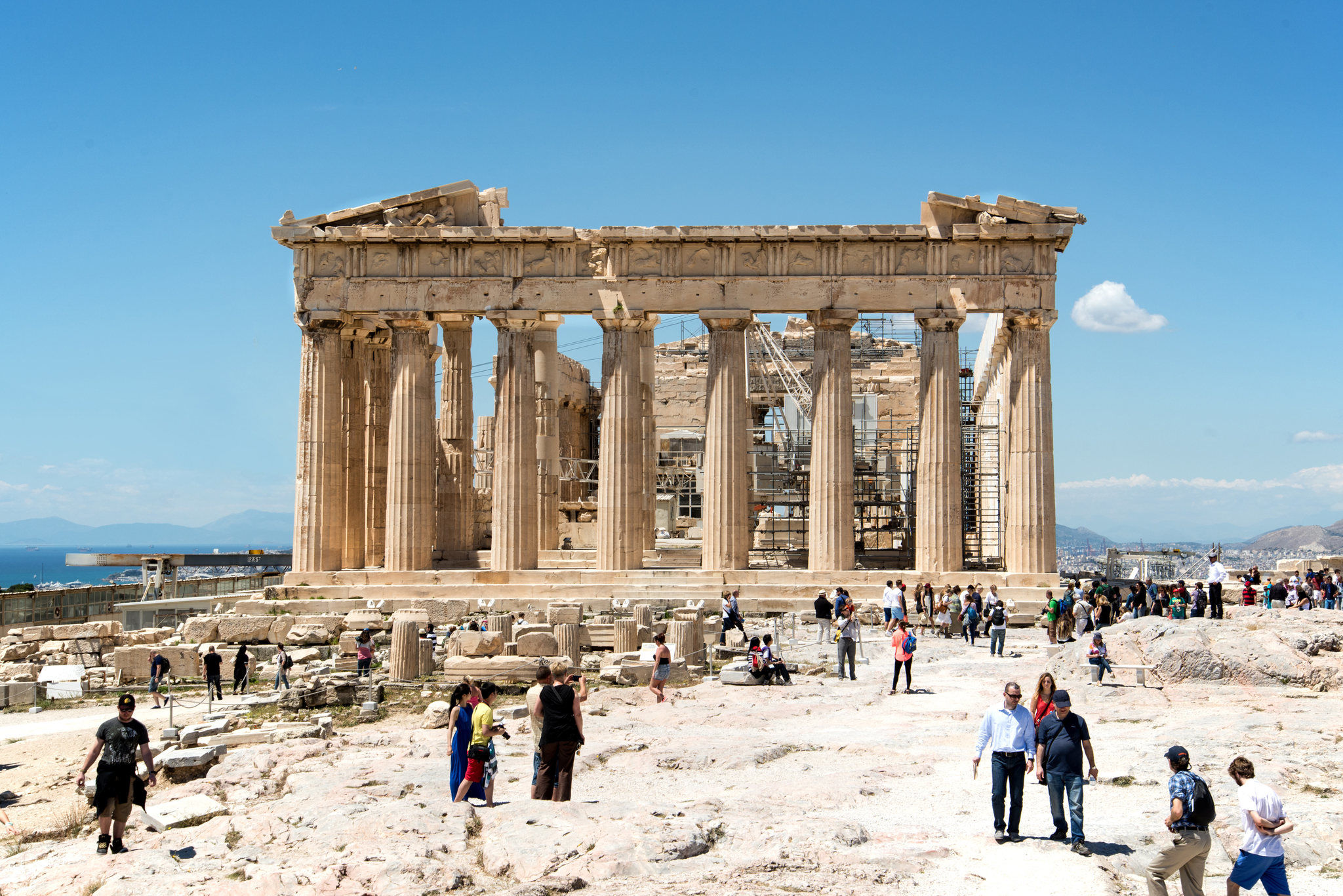 It allows you to get priority entry and skip the lines (south entrance lines are shorter but still a long wait). The Acropolis Compare Ticket Tours