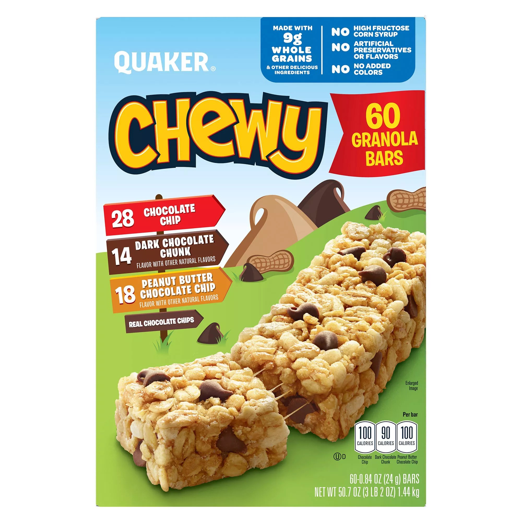 Whether you’re dealing with kids or adults, peanut butter cookies are always a favorite at a gathering. Quaker Chewy Granola Bars Variety Pack Bjs Wholesale Club