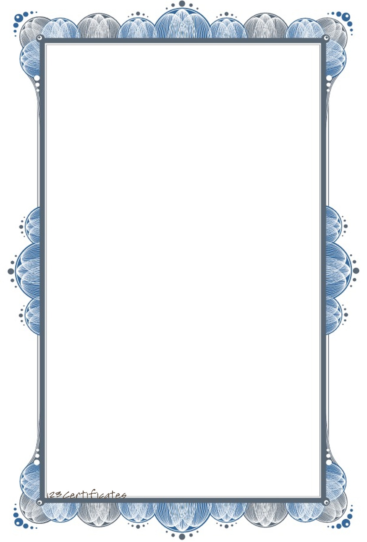 business royal certificat border templates ms word docfile