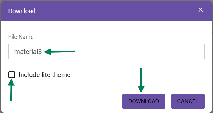 How to create an android app from a template in android studio. Theme Studio In Blazor Syncfusion